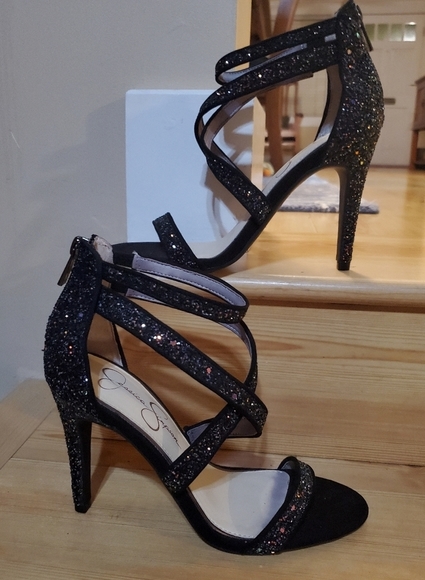 Jessica Simpson Shoes - Jessica Simpson Women's Sparkle Heeled Sandals 👡